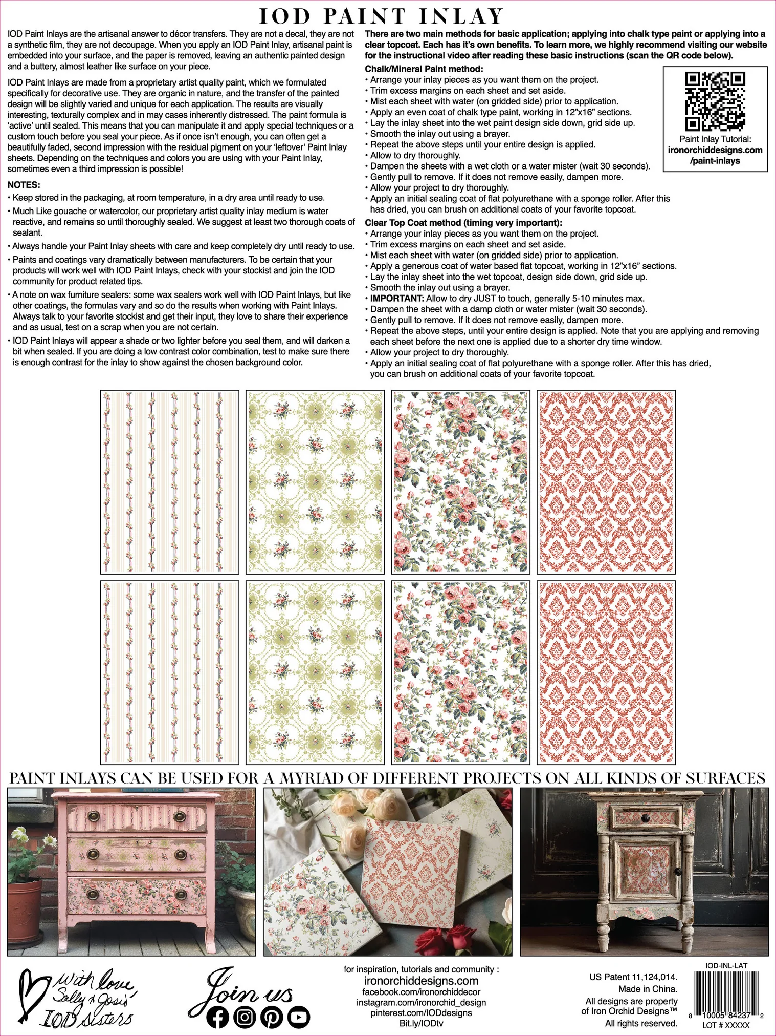 Paint Inlay Lattice Rose - von Iron Orchid Designs - – Bild 2